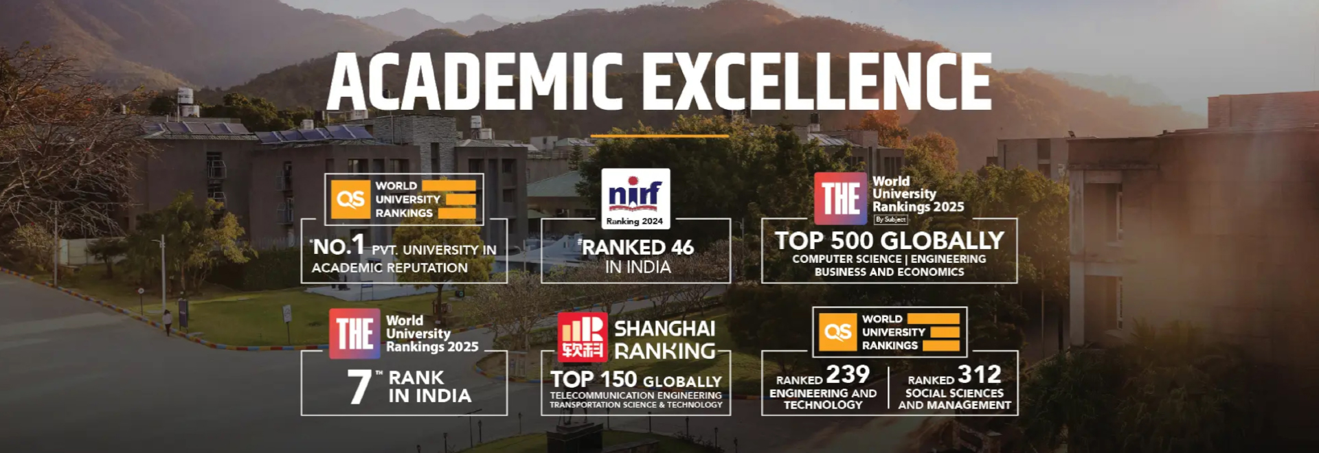 Academic Excellence Academic Excellence