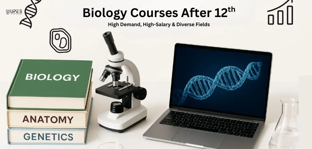 biology courses after 12th high demand