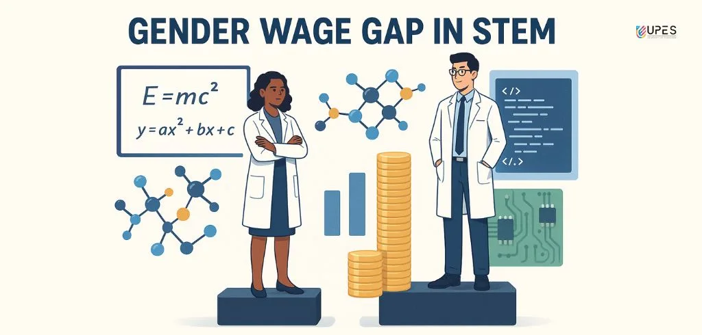 gender wage gap in stem fields and industry