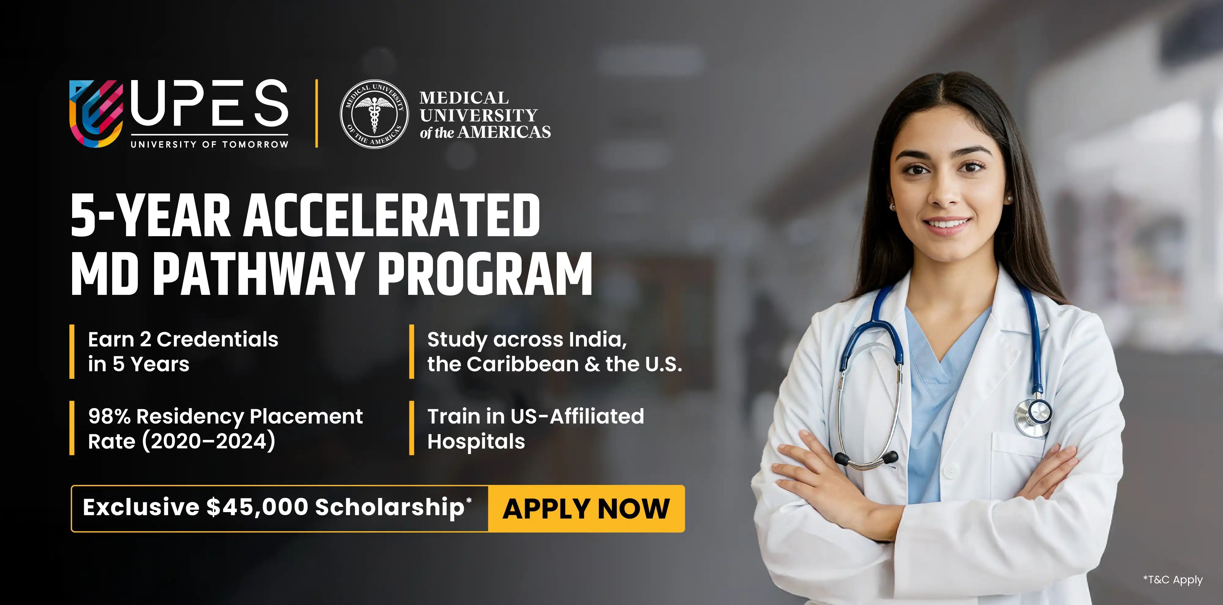 5-Year Accelerated MD Pathway Program