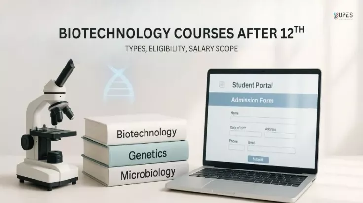 biotechnology courses after 12th types and scope