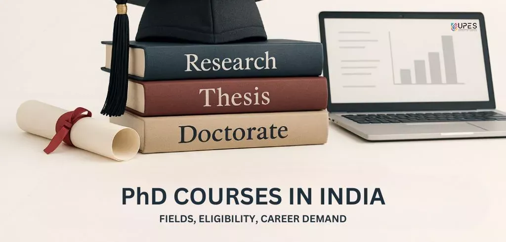 phd courses in india