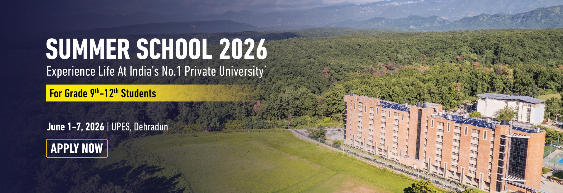 UPES Summer School 2026