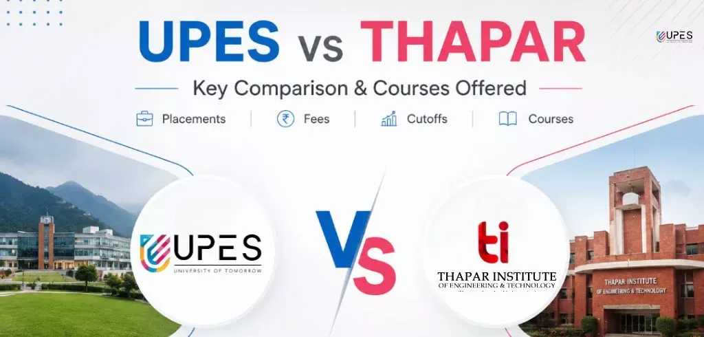 upes vs thapar which is better