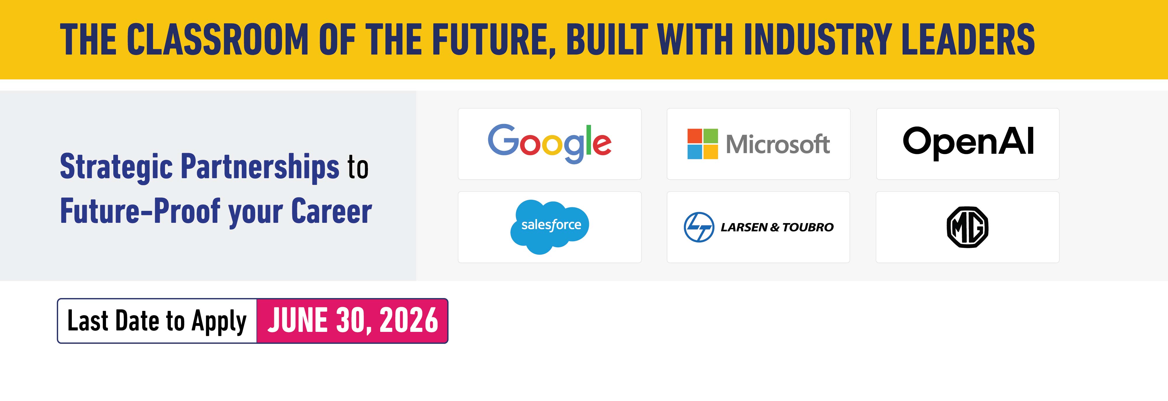 Strategic Partnership Banner