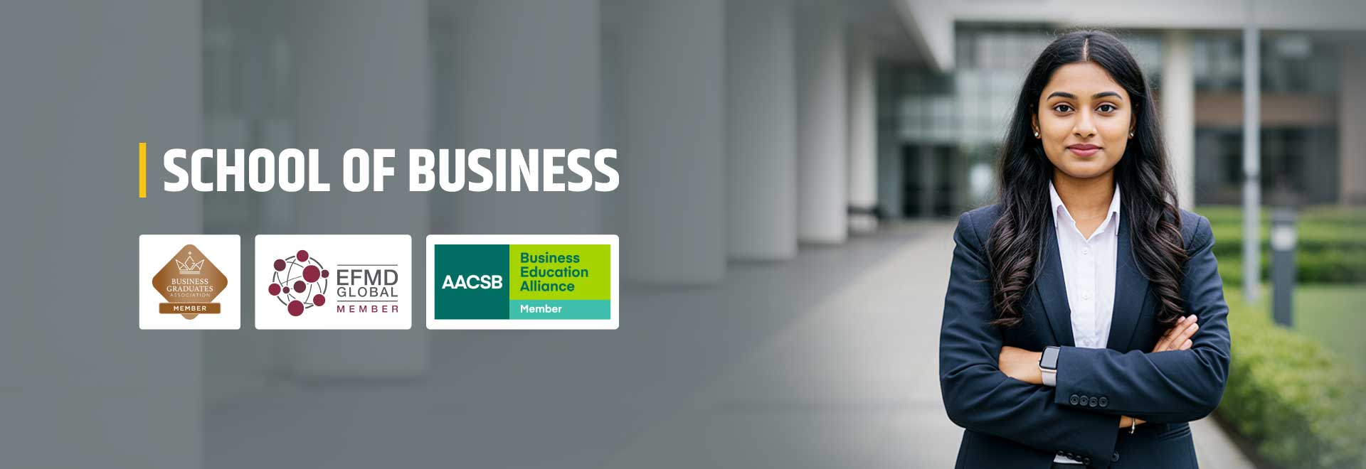 School of Business Banner