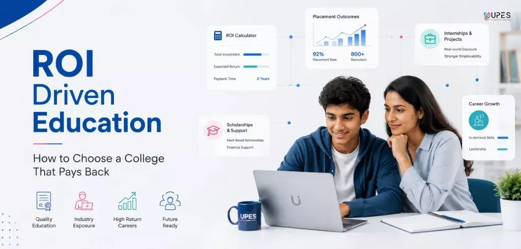 roi driven education and how upes helps you achieve it