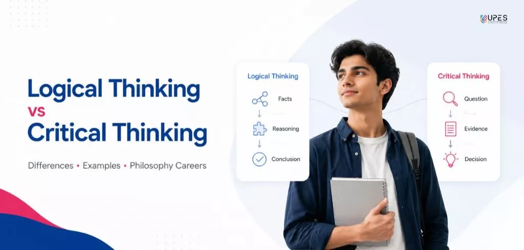 logical thinking vs critical thinking differences and examples