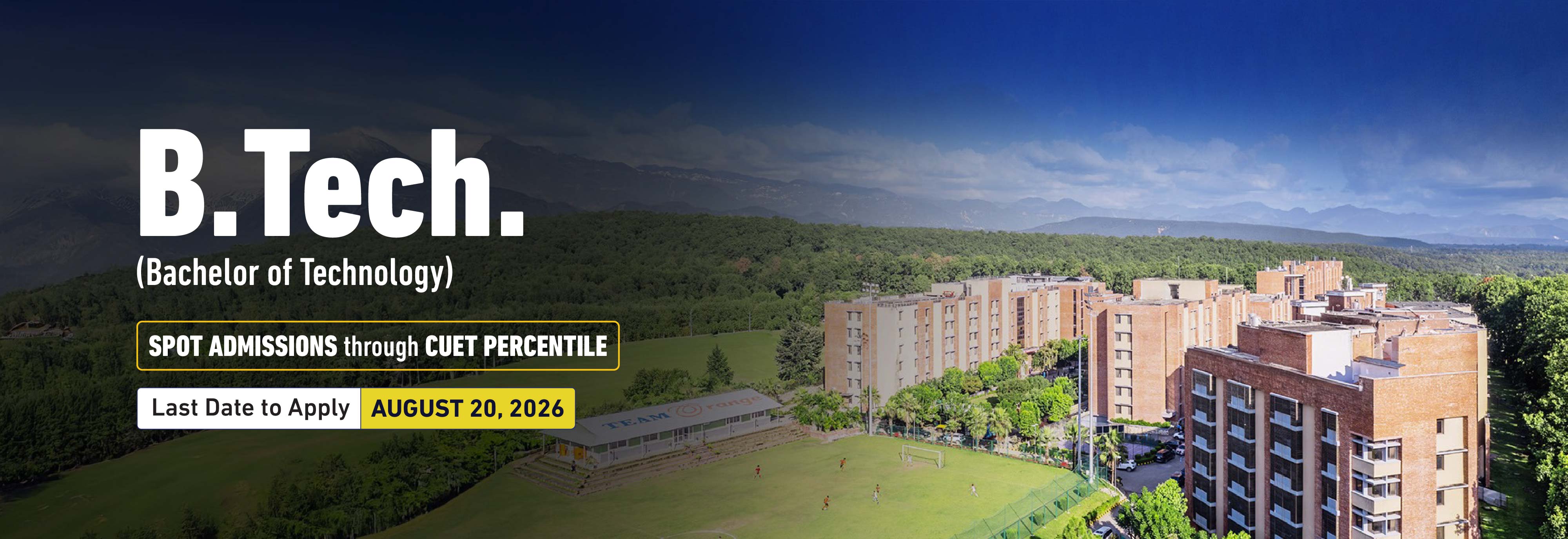 B.Tech Admission