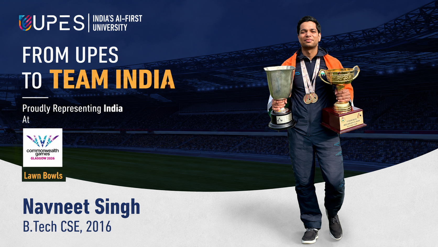 From Classrooms to the Commonwealth Stage - Navneet Singh