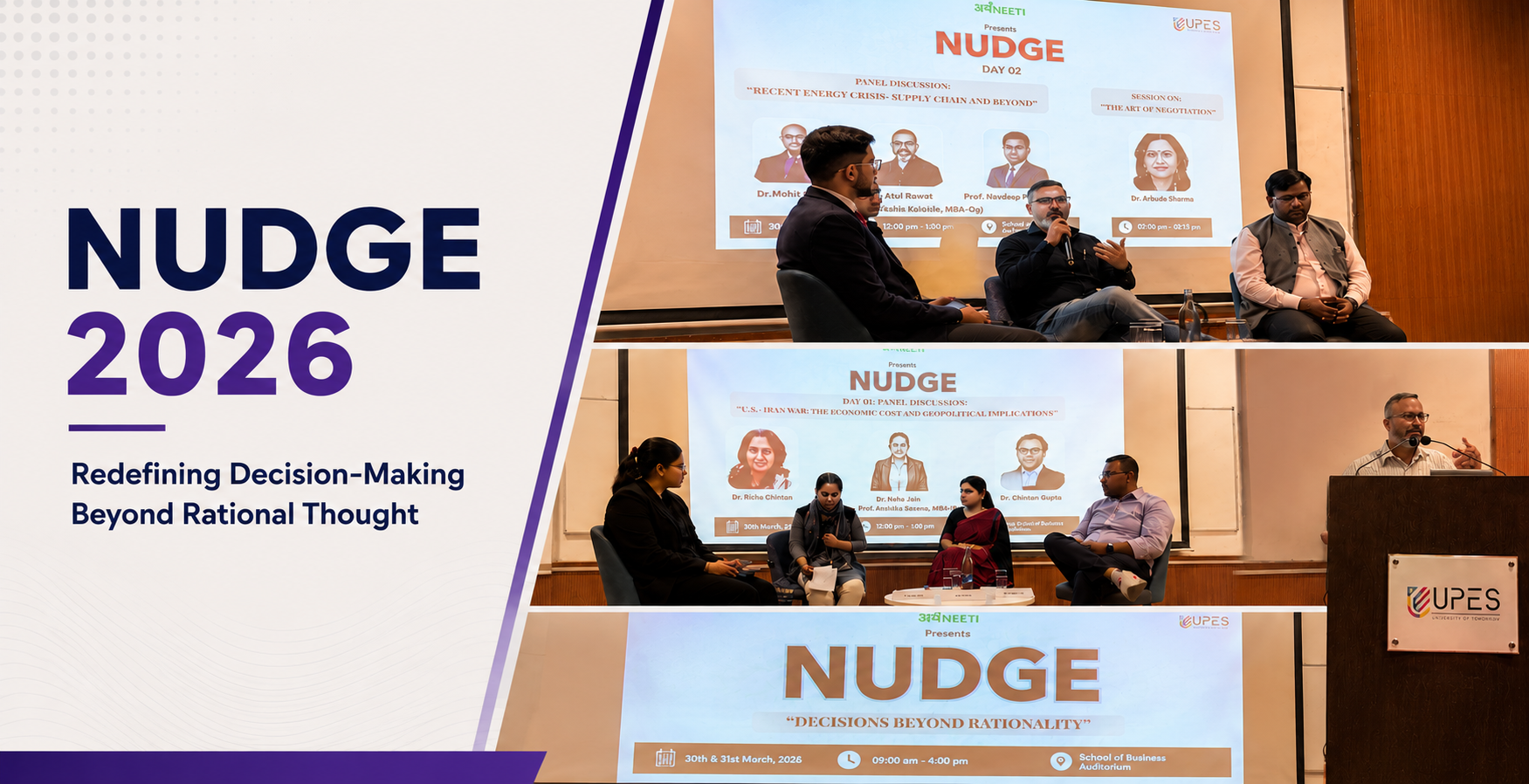 NUDGE 2026 - Redefining Decision-Making Beyond Rational Thought