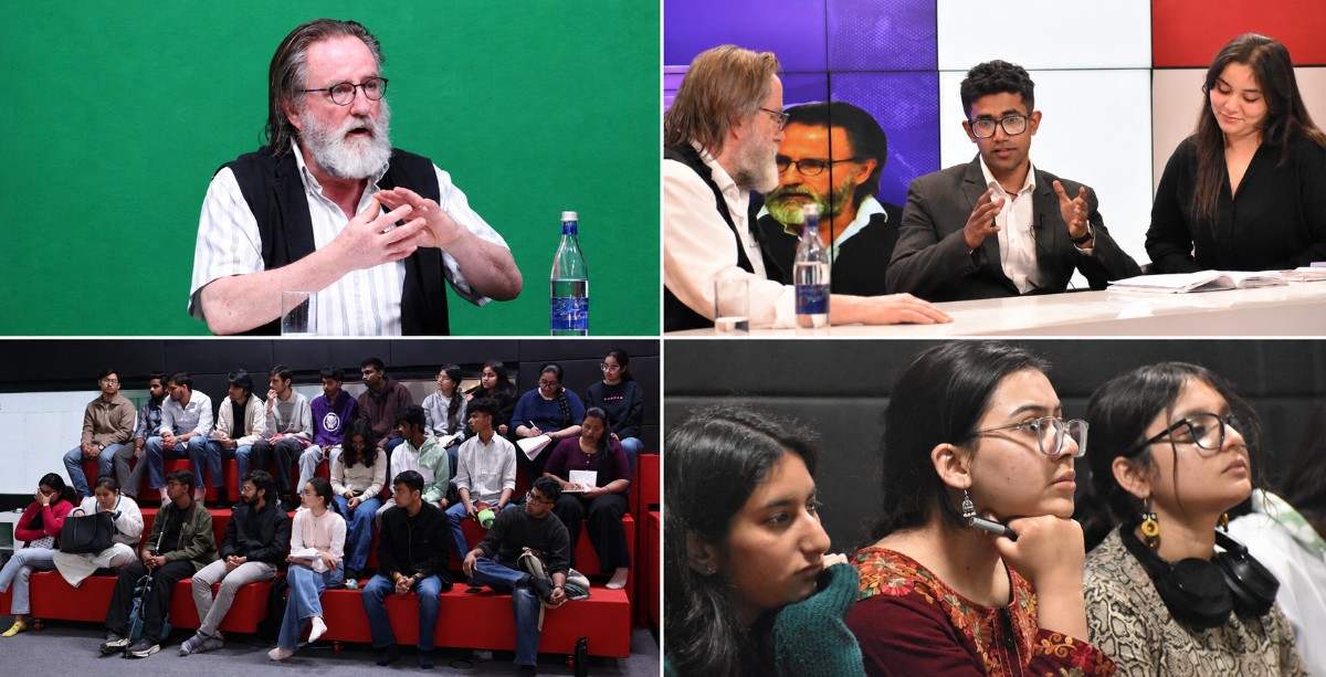 UPES Students Meet Prof. William Sax